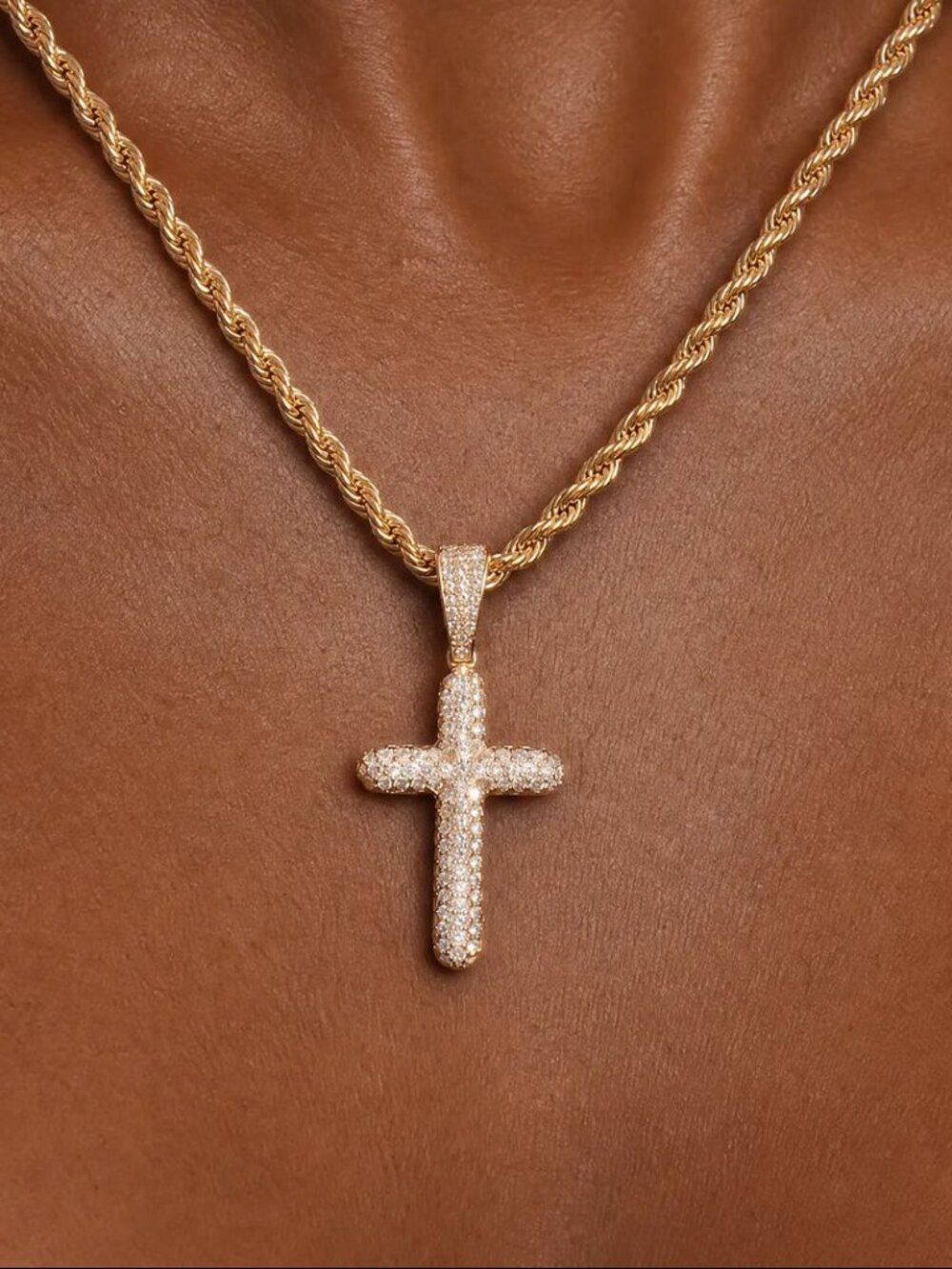 Divine Cross Pendant - FLORASA